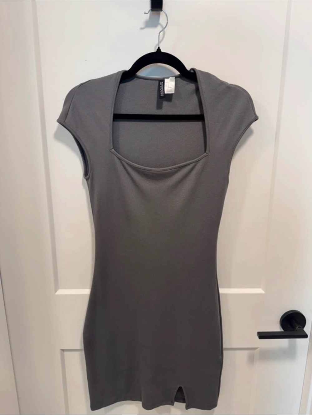 H&M Gray Body Con Dress